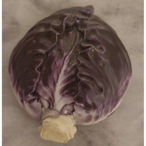 Vintage Cabbage Wood Refrigerator Magnet